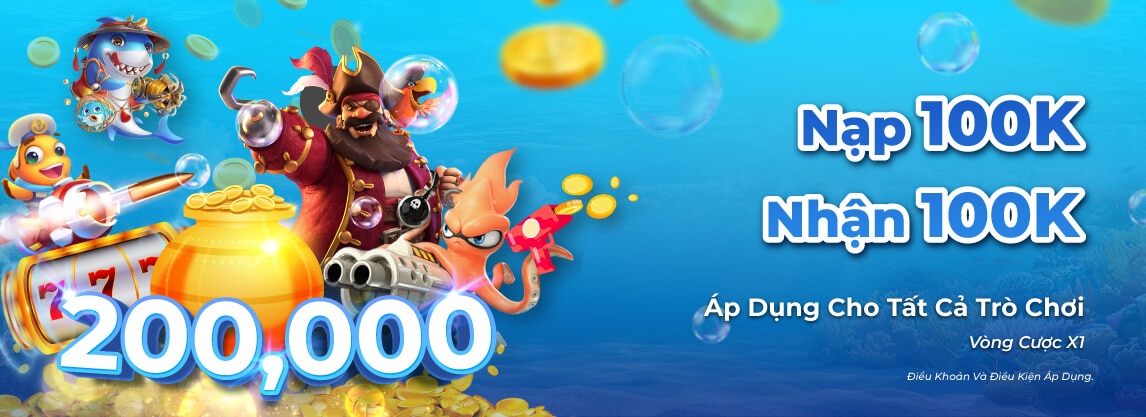 Khuyến mại nạp 100% VMAXOK